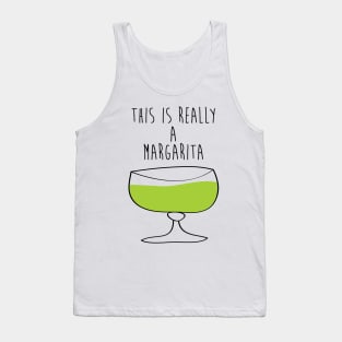This Is Really A Margarita Tank Top
